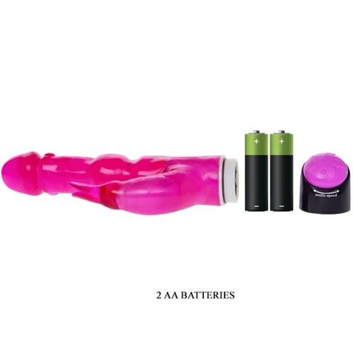 WAVES OF PLEASURE FANTASY VIBRADOR CON RABBIT 23CM