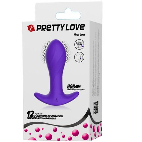 PRETTY LOVE VIBRADOR ANAL  LILA