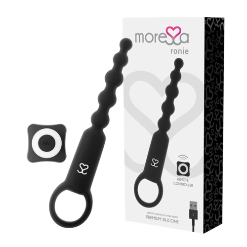 MORESSA - RONIE CONTROL REMOTO PLACER ANAL NEGRO