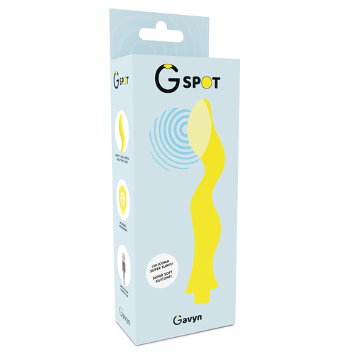 G-SPOT-  GAVYN VIBRADOR PUNTO G AMARILLO