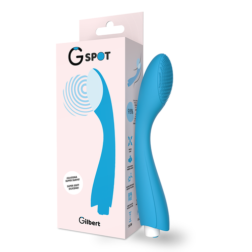 G-SPOT- GYLBERT VIBRADOR AZUL TURQUESA