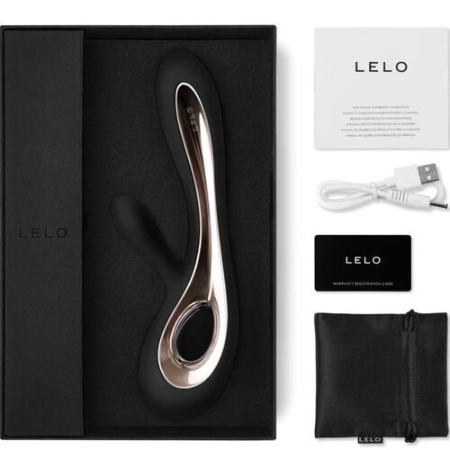 LELO SORAYA 2 NEGRO VIBRADOR RABBIT