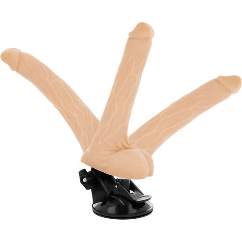 BASECOCK - VIBRADOR ARTICULABLE CONTROL REMOTO NATURAL 18.5 CM