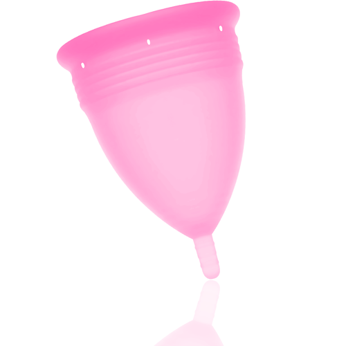 STERCUP COPA MENSTRUAL FDA SILICONE  TALLA L ROSA