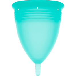 STERCUP - FDA SILIKON-MENSTRUALCUP AQUAMARIN - GRÖSSE L