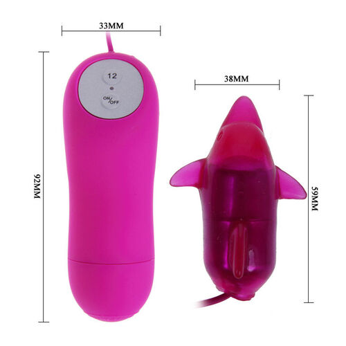 CUTE SECRET DELFIN VIBRADOR 12V