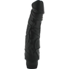 SEVEN CREATIONS - PERFECT PLEASURES ZWARTE VIBRATOR 22 CM