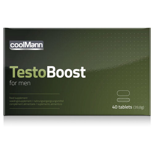 COBECO - COOLMANN TESTO BOOST POTENCIADOR CON TRIBULUS TERRESTRIS 40 TABS