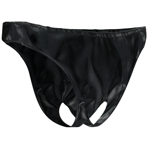 DARKNESS - PANTIES CON ABERTURA UNISEX TALLA UNICA