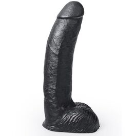 HUNG SYSTEM - GEORGE ZWARTE REALISTISCHE DILDO 22 CM