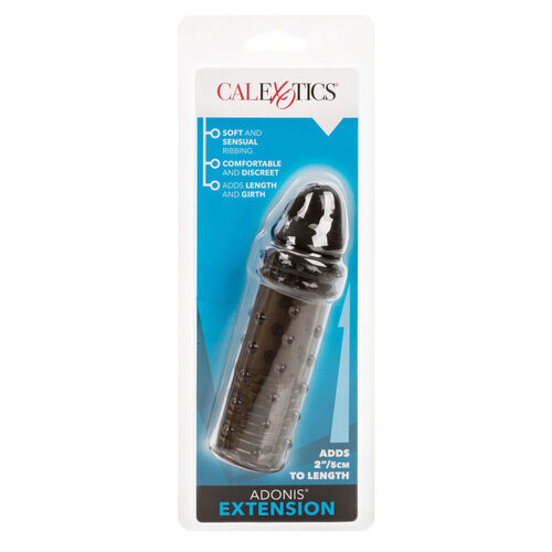 CALEX EXTENSION DE SILICONA PARA EL PENE NEGRO