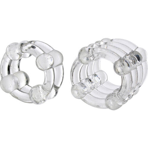 COLT ENHANCER RINGS ANILLOS PARA EL PENE TRANSPARENTES