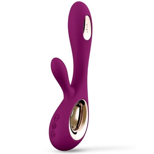 LELO SORAYA WAVE VIBRADOR RABBIT DEEP ROSE