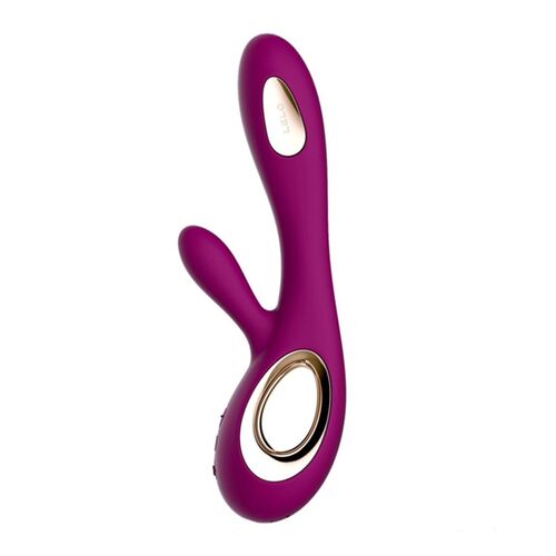 LELO SORAYA WAVE VIBRADOR RABBIT DEEP ROSE