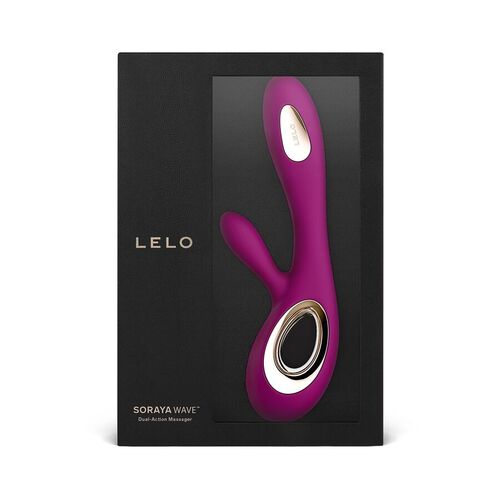 LELO SORAYA WAVE VIBRADOR RABBIT DEEP ROSE