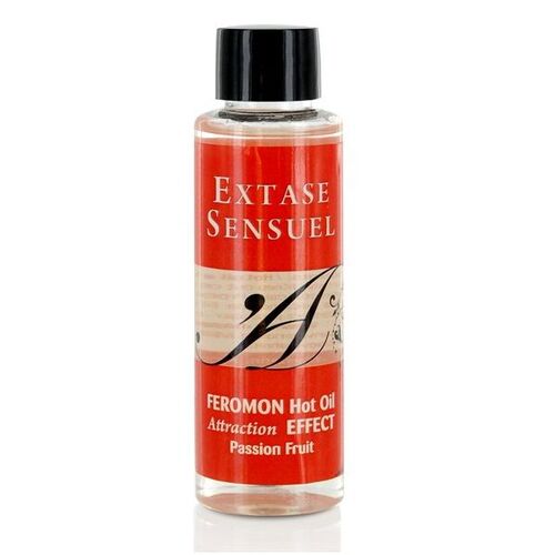 EXTASE SENSUEL A.DE MASAJE EFECTO CALOR CON FEROMONAS FRUTA DE LA PASION 100ML