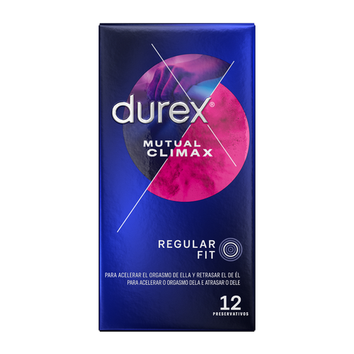 DUREX - CLIMAX MUTUO 12 UNIDADES