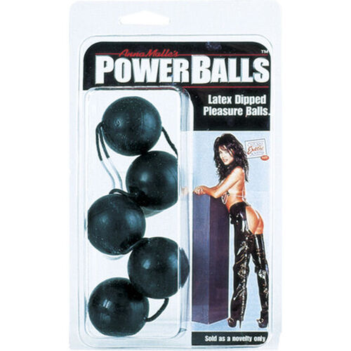 CALEXPOWER BOLAS ANAL  / VAGINAL NEGRO