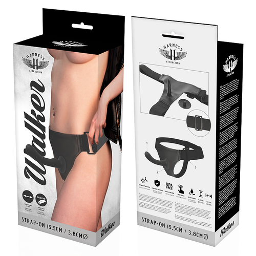 HARNESS ATTRACTION ÁRNES WALKER G-SPOT 15.5  X 3.8CM