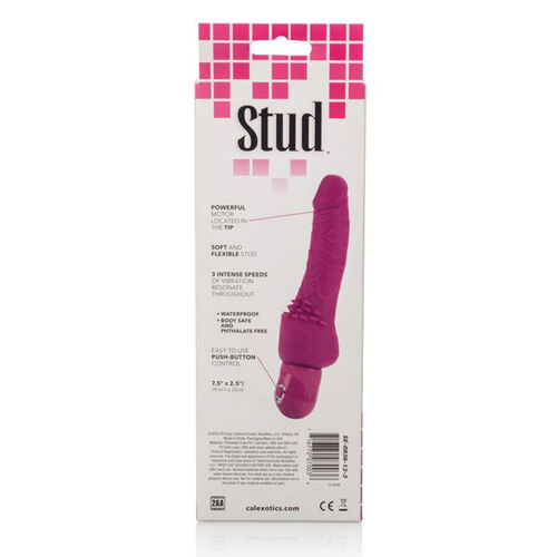 CALEX POWER STUD CLITERRIFIC VIBRADOR ROSA