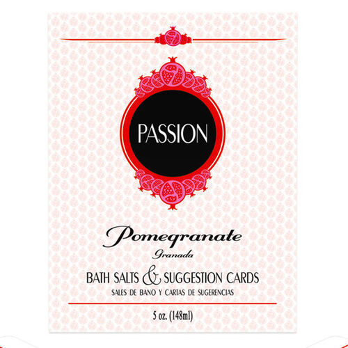 PASSION SALES DE BAÑO Y CARTAS DE SUGERENCIAS ES/EN