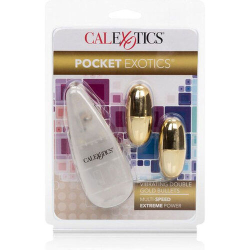 CALEX  BALAS VIBRADORAS DORADAS DUO GOLD