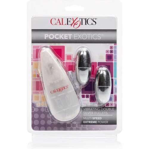 CALEX  BALAS VIBRADORAS DORADAS DUO SILVER