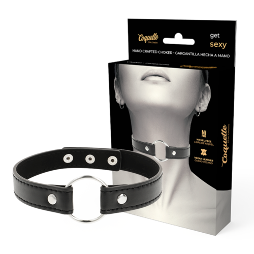 COQUETTE CHIC DESIRE COLLAR CUERO VEGANO ACCESORIO WOMAN