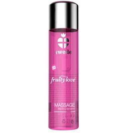 SWEDE - FRUITY LOVE MASSAGEÖL MIT WÄRMENDEM EFFEKT, ROSA GRAPEFRUIT MIT MANGO 60 ML