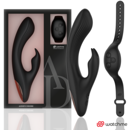 ANNE''S DESIRE  - RABBIT FERNBEDIENUNGSTECHNOLOGIE EIN WATCHME SCHWARZ