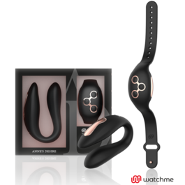 ANNE''S DESIRE - DUAL PLEASURE TECNOLOG A WATCHME SCHWARZ/GOLD