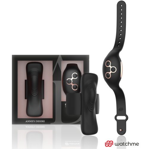 ANNE''S DESIRE PANTY PLEASURE TECNOLOGÍA WATCHME NEGRO/GOLD