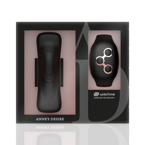 ANNE''S DESIRE PANTY PLEASURE TECNOLOGÍA WATCHME NEGRO/GOLD