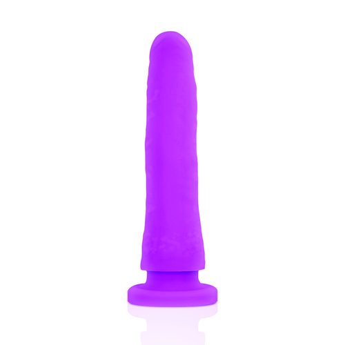 DELTA CLUB -  TOYS DILDO LILA SILICONA MEDICA 17 X 3 CM