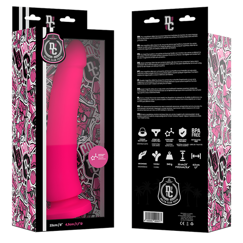 DELTA CLUB -  TOYS DILDO ROSA SILICONA MEDICA 23 X 4.5 CM