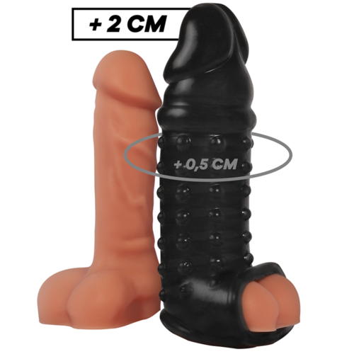 VIRILXL - EXTENSION Y FUNDA DE PENE  V11 NEGRO