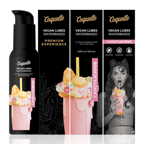 COQUETTE CHIC DESIRE PREMIUM EXPERIENCE LUBRICANTE VEGANO CANDYLICIOUS 100ML