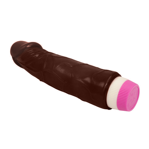 WAVES OF PLEASURE VIBRADOR 19,5 CM MARRÓN