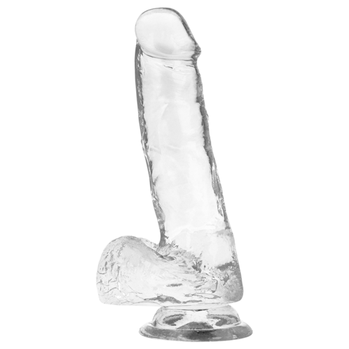 XRAY ARNÉS + DILDO REALISTA TRANSPARENTE 18.5CM X 3.8CM