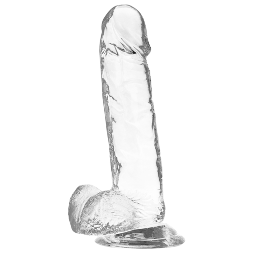 XRAY ARNÉS + DILDO REALISTA TRANSPARENTE 20CM X 4.5CM