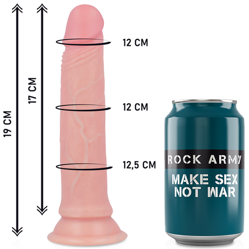 ROCKARMY HARNESS + LIQUID SILICONE DILDO PREMIUM AVENGER 19CM