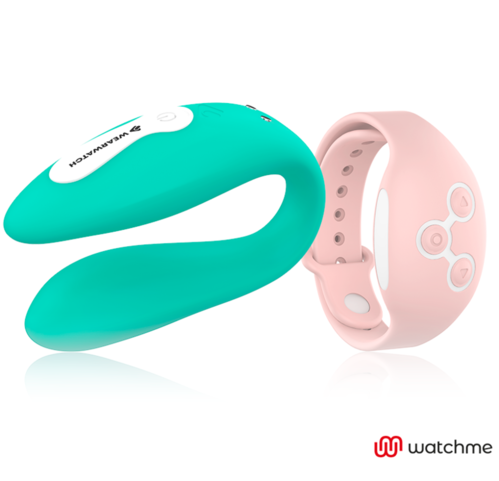 WEARWATCH VIBRADOR DUAL TECHNOLOGY WATCHME AGUA MARINA / ROSA