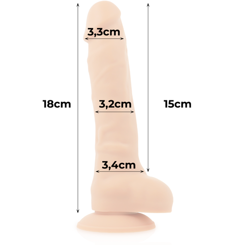 COCK MILLER ARNES + SILICONA DENSITY COCKSIL ARTICULABLE 18 CM