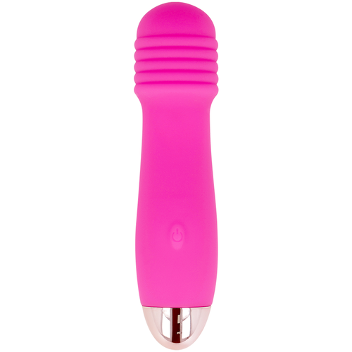 DOLCE VITA - VIBRADOR RECARGABLE THREE ROSA 7 VELOCIDADES