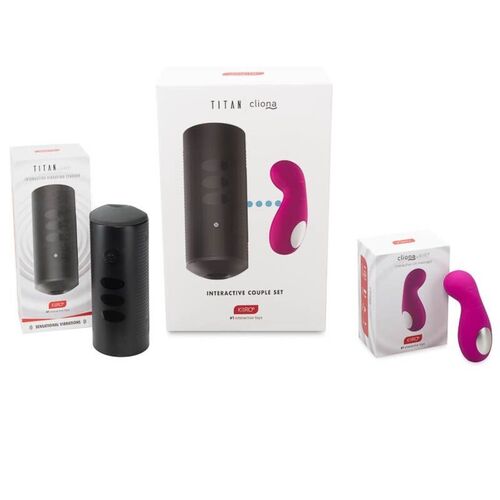 KIIROO TITAN Y CLIONA SET PAREJAS LILA