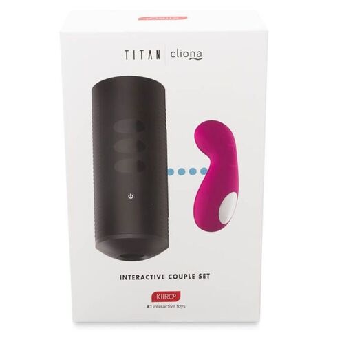 KIIROO TITAN Y CLIONA SET PAREJAS LILA