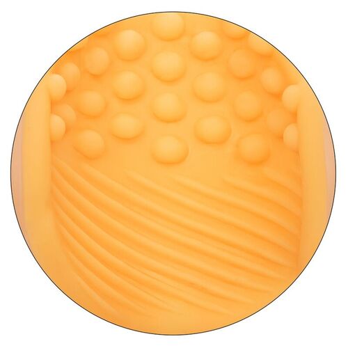 CALEX BEADED GRIP MASTURBADOR TEXTURADO NARANJA