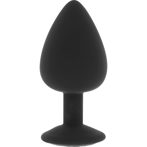 OHMAMA PLUG ANAL SILICONA DIAMOND TALLA M - 8 CM