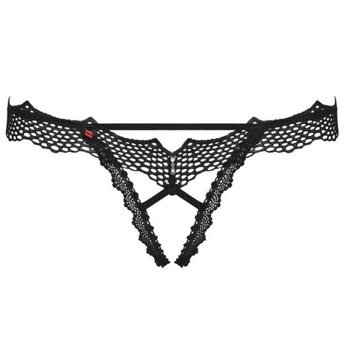 OBSESSIVE - BRAVELLE TANGA CON ABERTURA L/XL