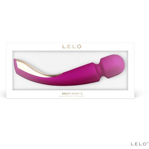 LELO MASAJEADOR SMART WAND MEDIUM 2 DEEP ROSE